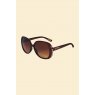 Powder Evelyn Limited Edition Sunglasses Mahogany