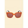 Powder Kiona Luxe Sunglasses Mandarin/Tortoiseshell