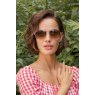 Powder Kiona Luxe Sunglasses Mandarin/Tortoiseshell