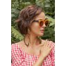 Powder Kiona Luxe Sunglasses Mandarin/Tortoiseshell