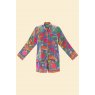 Powder Floral Tiger Face Supersoft Summer Pyjamas