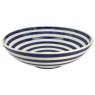 Cobalt Swirl Serving Bowl