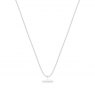 Tipperary Crystal T-Bar Pendant Silver