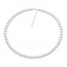 Tipperary Crystal Silver String Pearl Necklace