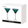 Artland Set of 2 Peacock Martinis