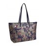 Sara Miller Smokey Blue Birds Large Tote