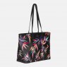 Sara Miller Black Bamboo Large Tote