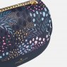 Sara Miler Midnight Leopard Half Moon Crossbody Bag