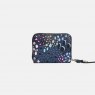 Sara Miller Midnight Leopard Small Zip Purse