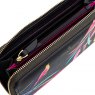 Sara Miller Black Bamboo Large Zip Purse