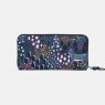 Sara Miller Midnight Leopard Large Zip Purse