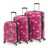 Sara Miller Small Pink Heron 4 Wheel Cabin Trolley