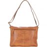 Ashwood David Large Leather Messenger Bag - Tan