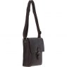 Ashwood Dean Small Leather Messenger Bag Brown
