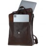 Ashwood Tommy Large Leather Rucksack Brown