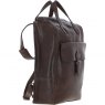 Ashwood Tommy Large Leather Rucksack Brown