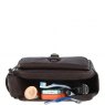 Ashwood Row Mens Leather Toiletry Wash Bag Brown