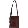 Ashwood Leather Cross Body Bag Chestnut Tan