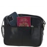 Ashwood Leather Cross Body Handbag Black Small