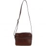 Ashwood Leather Cross Body Handbag Chestnut Tan