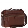 Ashwood Leather Cross Body Handbag Chestnut Tan Large