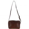 Ashwood Leather Cross Body Handbag Chestnut Tan Large