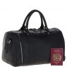 Ashwood Leather Medium Holdall Black