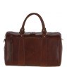 Ashwood Leather Medium Holdall Chestnut Tan