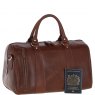 Ashwood Leather Medium Holdall Chestnut Tan