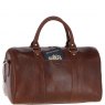 Ashwood Leather Medium Holdall Chestnut Tan