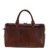 Ashwood Leather Medium Holdall Chestnut Tan