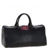 Ashwood Leather Large Holdall Black