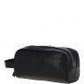 Ashwood Leather Wash Bag Black