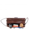 Ashwood Leather Wash Bag Chestnut Tan