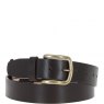 Ashwood Mens Leather Belt Wide - Brown