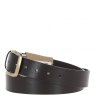 Ashwood Mens Leather Belt Wide - Brown