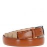 Ashwood Mens Leather Chino Belt - Tan