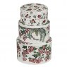 Emma Bridgewater Christmas Toast & Marmalade Set of 3 Round Cake Tins