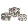 Emma Bridgewater Christmas Toast & Marmalade Set of 3 Round Cake Tins