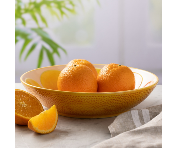 Typhoon World Foods Orange Serving Bowl