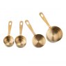 The Kitchen Pantry Brass Measuring Cups