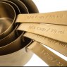 The Kitchen Pantry Brass Measuring Cups