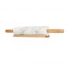 The Kitchen Pantry Marble Rolling Pin With Stand