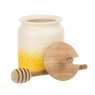 The Kitchen Pantry Honey Pot & Drizzler Yellow