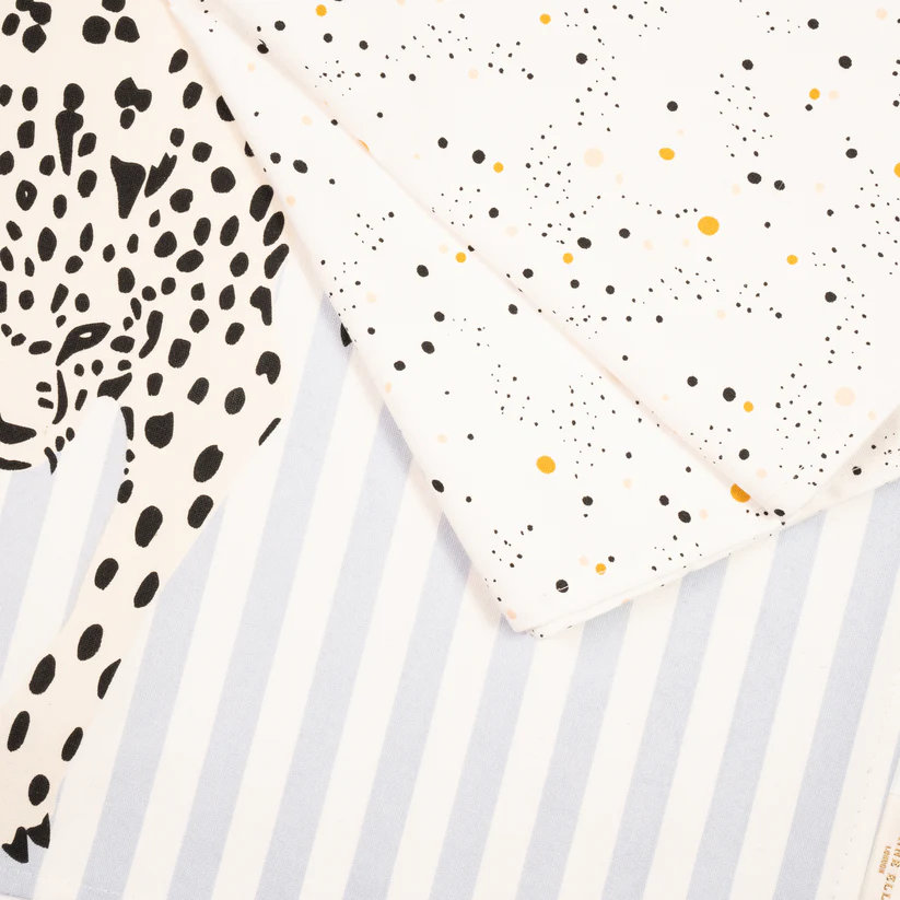 Yvonne Ellen Cheetah Tea Towels - Set of Two