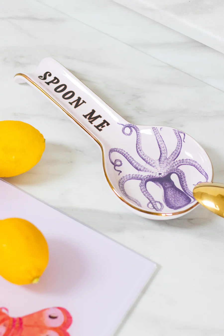 Yvonne Ellen The Kitchen Pantry Ceramic Spoon Rest Yellow