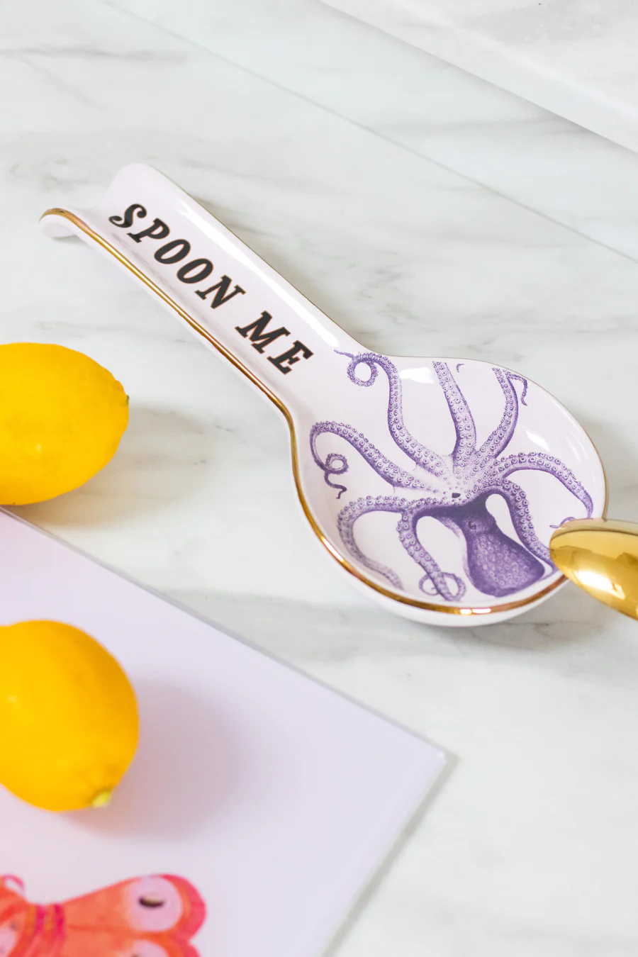 Yvonne Ellen Yvonne Ellen Spoon Me Octopus Spoon Rest