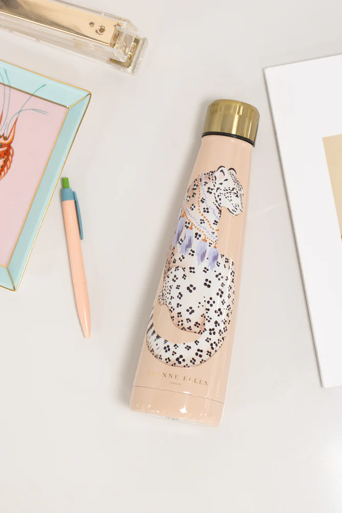 Yvonne Ellen Cheetah Reusable Bottle