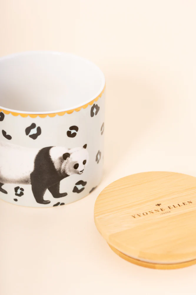 Yvonne Ellen Small Storage Jar Panda