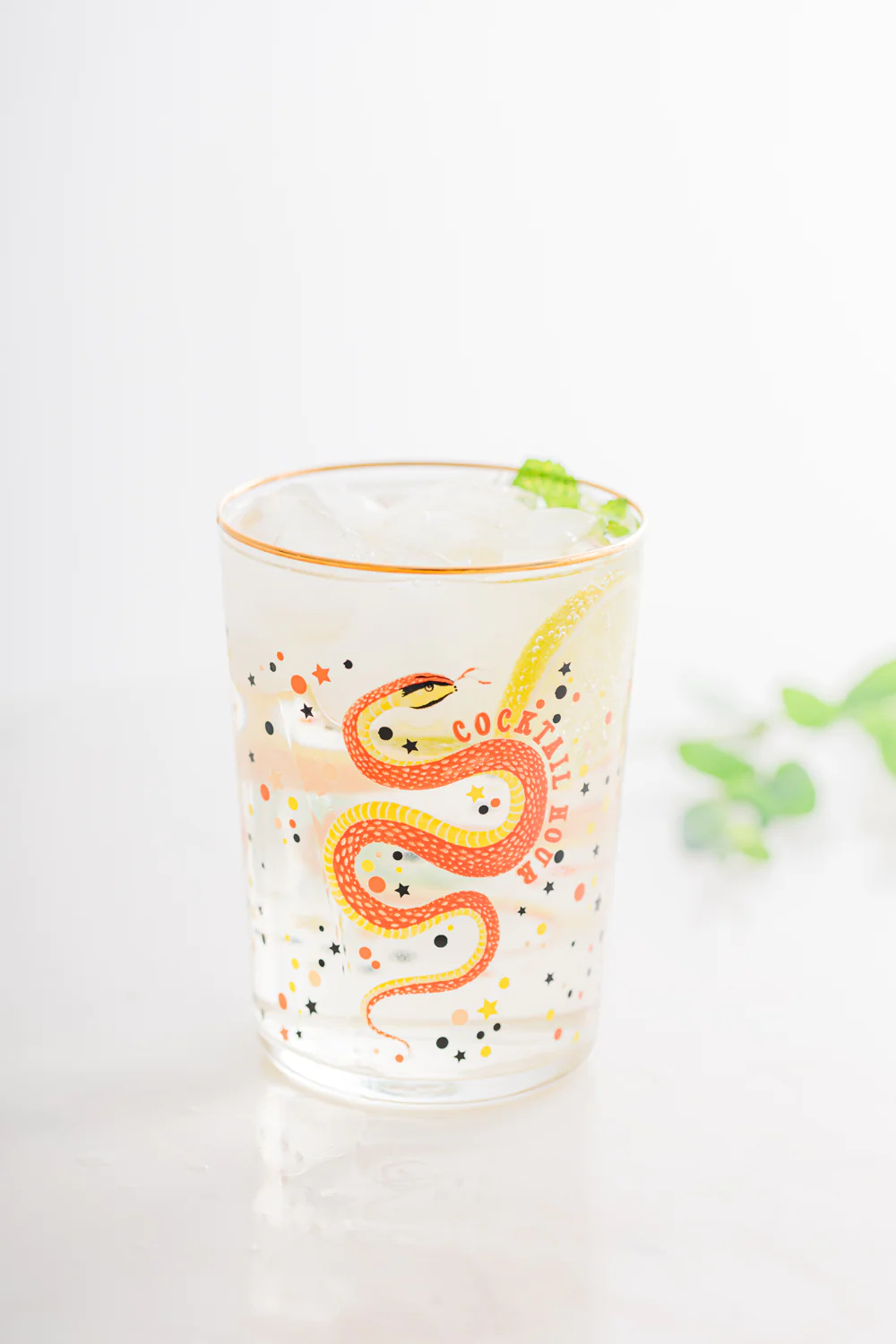 Yvonne Ellen Snakey Hi Ball Glass 55cl